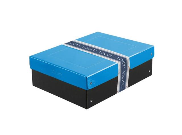 BOX A4/100MM DUO J.NIEBIESKI-CZARNY     501/A4/100/19