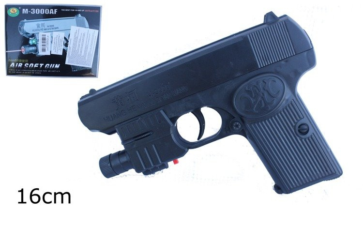 CABO PISTOLET NA KULKI W PUDEŁKU A151