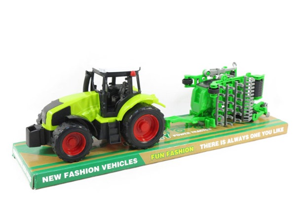 bigtoys traktor z maszyną 40cm ba3757