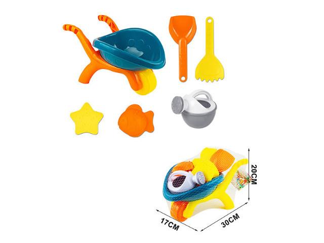 BIGTOYS ZESTAW DO PIASKU TACZKA BZP0465
