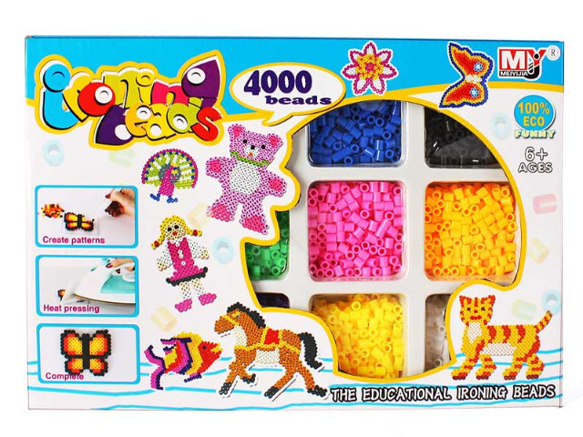 BIGTOYS KORALIKI DO PRASOWANIA 4000SZT BZP8829