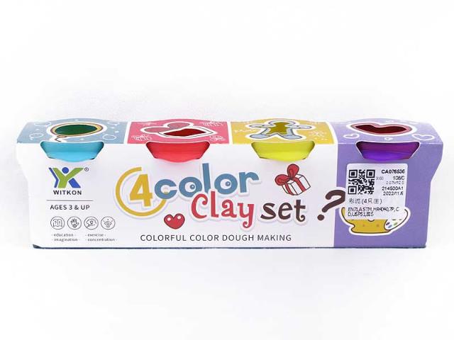 BIGTOYS MASA PLASTYCZNA 4 KOLORY BPLA2061