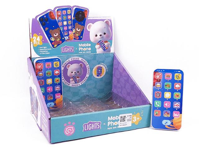 BIGTOYS TELEFON SMARTFON ŚWIATŁO, DŹWIĘK BTEL1780