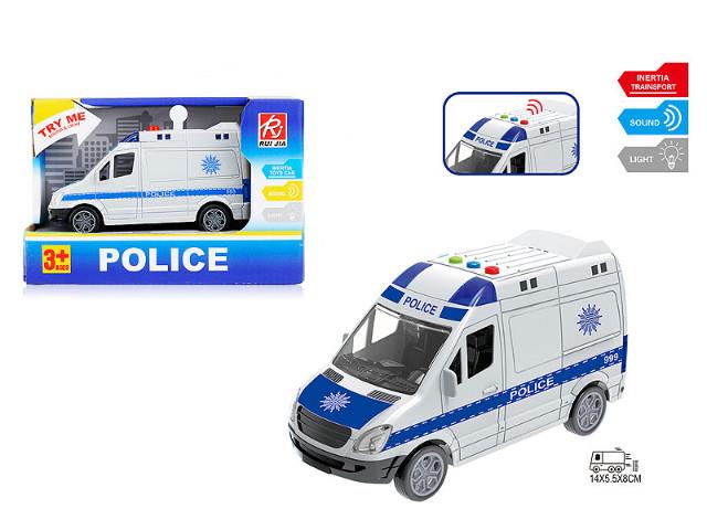 BIGTOYS AUTO POLICJA ŚWIATŁO, DŹWIĘK BA8017