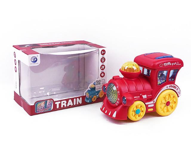 BIGTOYS LOKOMOTYWA NA BATERIE ŚWIATŁO, DŹWIĘK BKOL0124