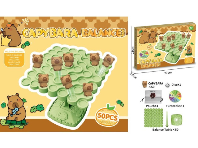 BIGTOYS GRA BALANSUJĄCE KAPIBARY BGR2647