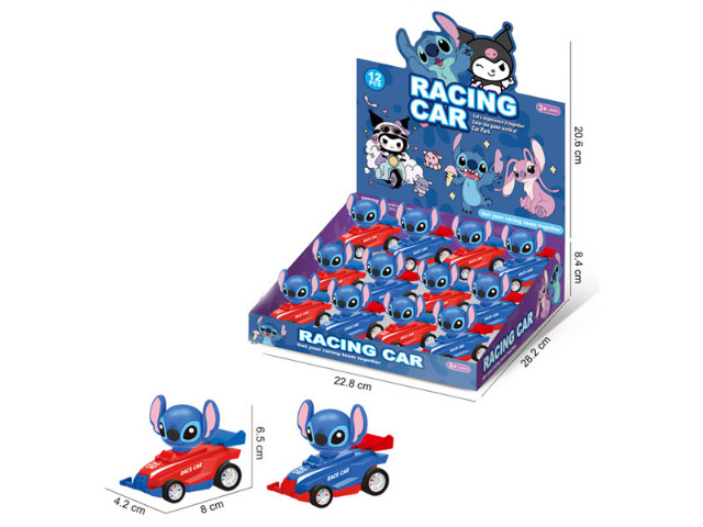 BIGTOYS ZWIERZAK W AUTKU DLA MALUCHA /12/ BA6133