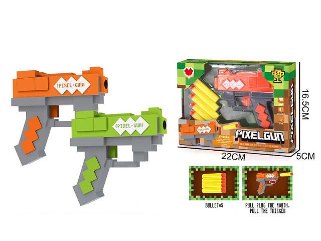 BIGTOYS PISTOLET NA POCISKI Z PIANKI BBRO8205