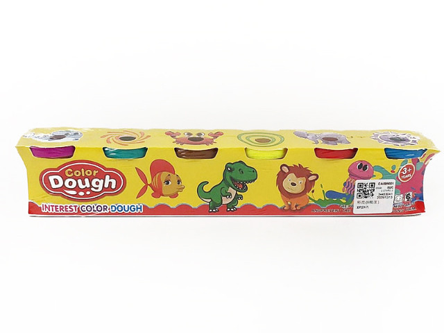 BIGTOYS MASA PLASTYCZNA 6 TUB  BPLA9455