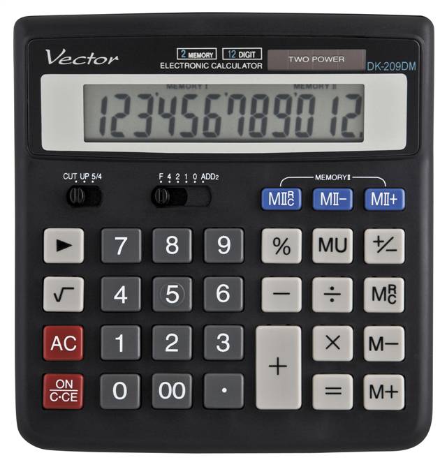 KALKULATOR VECTOR DK-209DM