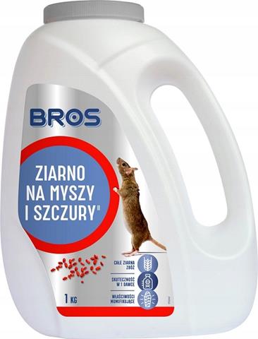 BROS.ZIARNO NA MYSZY I SZCZURY 1kg