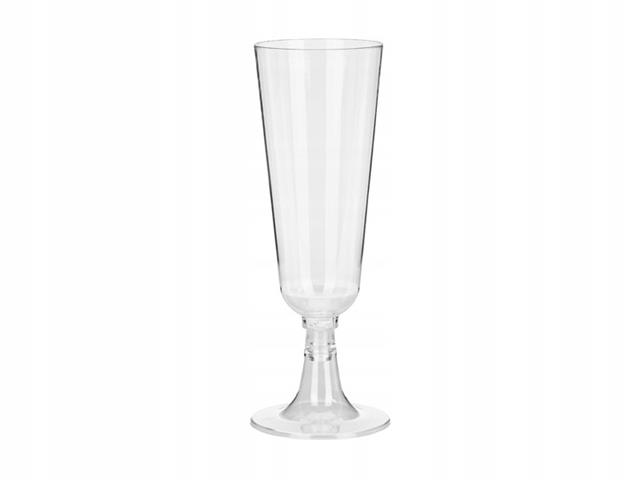 KIELISZKI PLASTIKOWE DO SZAMPANA a'8    150ML PARTYDECO