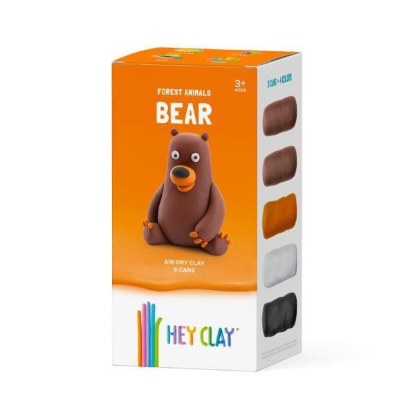 hey clay masa plastyczna niedźwiadek hcl 50171 cee tm toys