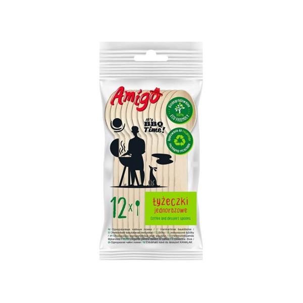 amigo konfekcja łyżki eko a'12 drewnianepolitan /40/