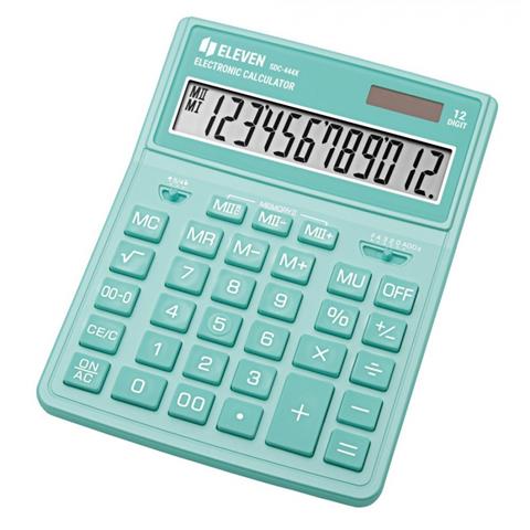 kalkulator eleven sdc-444x-gn miętowy   cdc