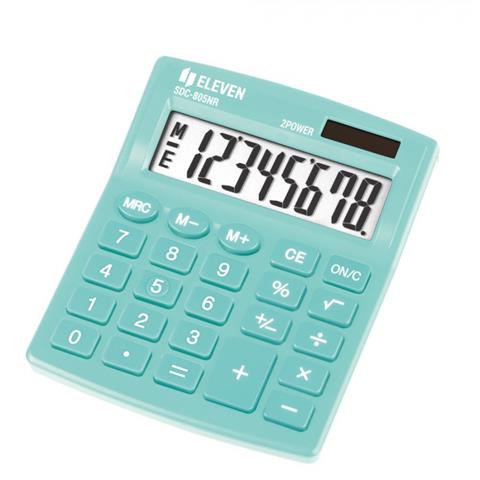 kalkulator eleven sdc-805nr-gn miętowy  cdc