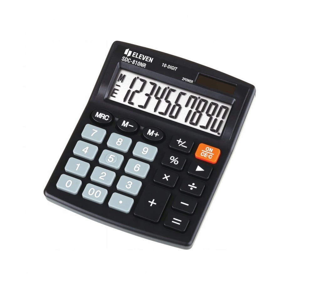 kalkulator eleven sdc-810nr czarny      cdc