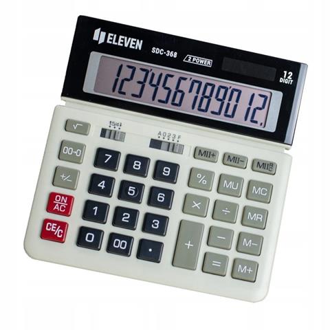 kalkulator eleven sdc-368 biały