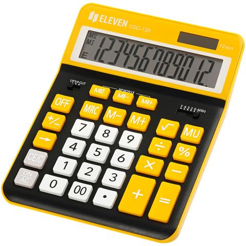 KALKULATOR ELEVEN CDC120BK-OR           CDC