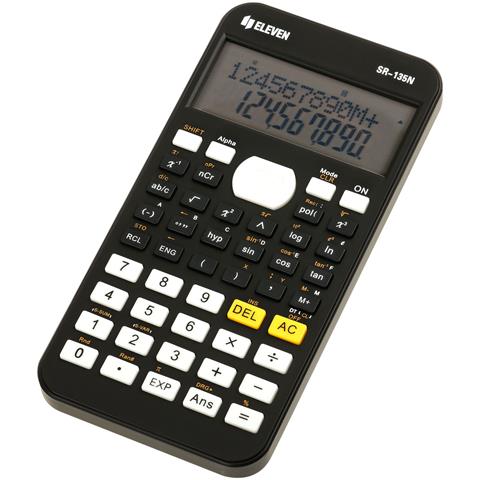 kalkulator eleven sr-135n naukowy 2 liniowy wyświetlacz 240 funkcji