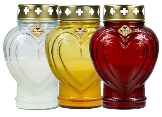 MAX-ZNICZ 86 ZALEWANY MIX OP.9SZT WYS.23CM