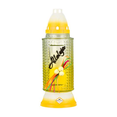 MAX-ZNICZ-WN 956 NATURA WL ŻÓŁTY OP.7SZTWYS.29CM WIELKANOC