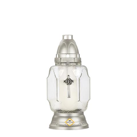 MAX-ZNICZ 1135 APLIKACJA SREBRNY BEZBARWNY BASIC OP.8SZT WYS.26CM