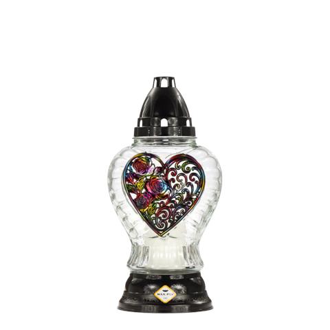MAX-ZNICZ 1144 APLIKACJA CZARNY BEZBARWNY OP.6SZT WYS.27CM