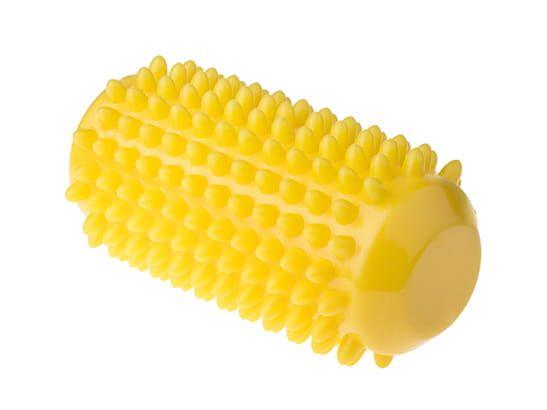TULLO WAŁEK SENSORYCZNY DO MASAŻU 12.8CM ŻÓŁTY 425