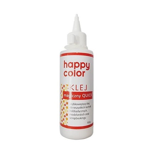 gdd klej hobby craft quick uniwersalny  bardzo szybko schnący0 100g happy color