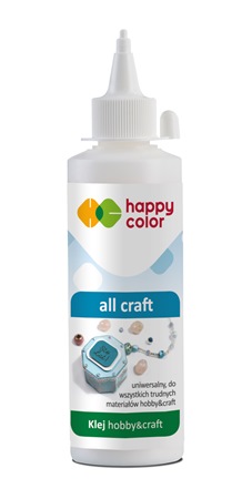 gdd klej hobby craft uniwersalny do wszystkich trudnych materiałów 100g happy   color