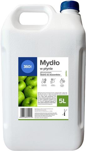 360 PRO MYDŁO W PŁYNIE 5L JABŁKO