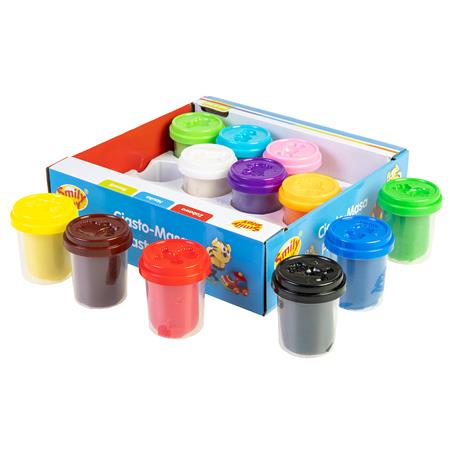 SMILY PLAY CIASTO-MASA 12 KOLORÓW 12x56GSP83348 ANEK-
