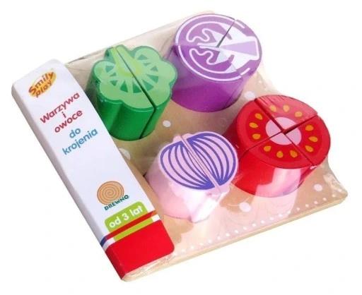 SMILY PLAY WARZYWA I OWOCE DO KROJENIA 1/24 ANEK-