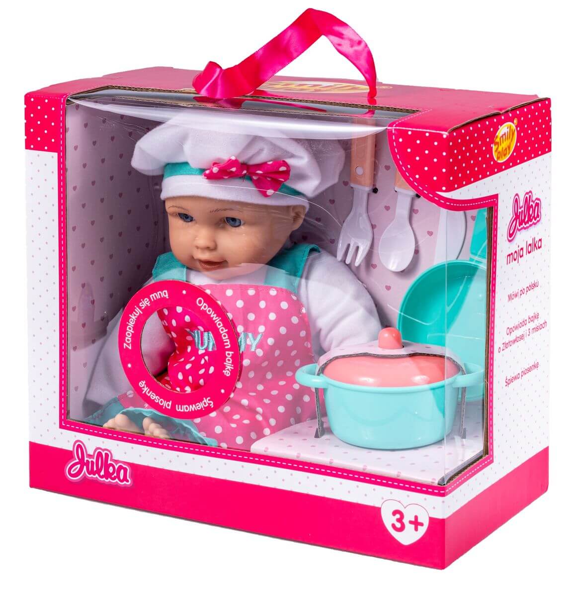SMILY PLAY JULKA LALKA KUCHARZ SP83505  ANEK-