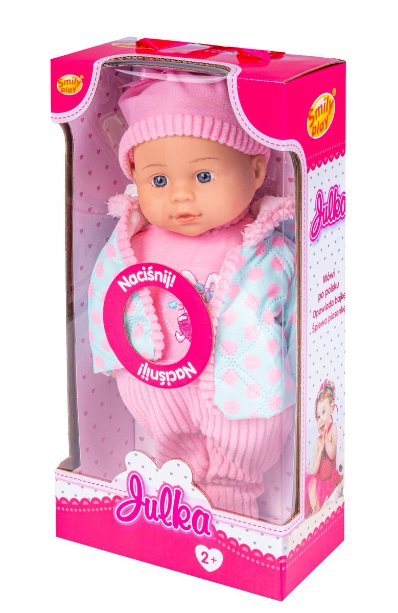 SMILY PLAY JULKA LALKA 30CM MÓWIĄCA SP83514 ANEK-