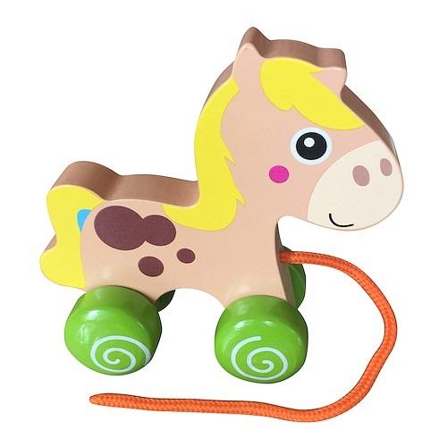 ANEK-DREWNIANY KONIK DO CIĄGNIĘCIA SPW84982