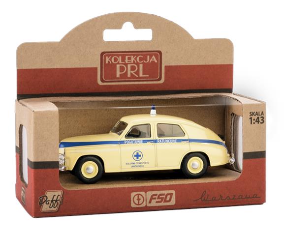 KOLEKCJA PRL-U WARSZAWA M-20 1:43 MO B-249