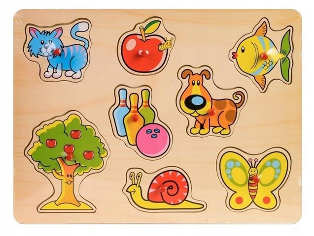 UKŁADANKA DREWNIANA DAFFI MIX