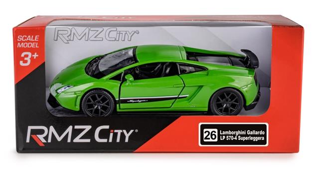 KOLEKCJA RMZ CITY LAMBORGHINI GALLARDO LP 570-4 GREEN K-133 DAFFI