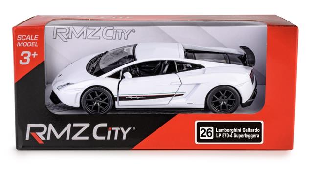 KOLEKCJA RMZ CITY LAMBORGHINI GALLARDO LP 570-4 WHITE K-134 DAFFI