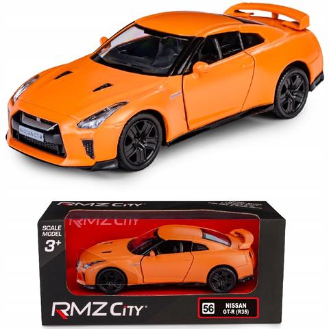 KOLEKCJA RMZ CITY NISSAN GT-R ORANGE K-826 DAFFI