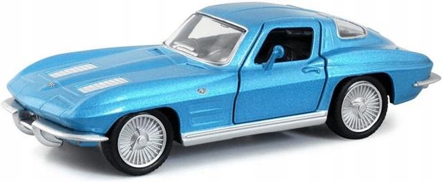 KOLEKCJA RMZ CITY CHEVROLET CORVETTE STINGRAY SPLIT WINDOW BLUE K-959 DAFFI