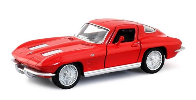KOLEKCJA RMZ CITY CHEVROLET CORVETTE STINGRAY SPLIT WINDOW RED K-960 DAFFI