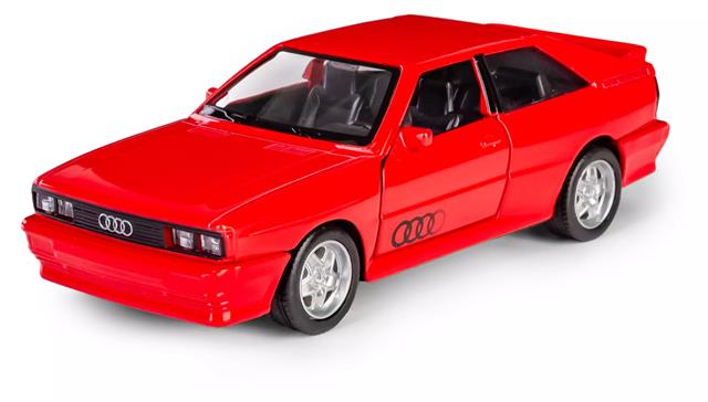 kolekcja rmz city audi quatro 1980 red k-998