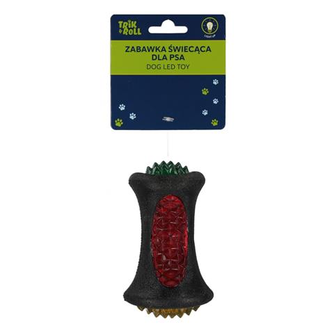 ZABAWKA DLA PSA KOŚĆ ŚWIECĄCA 9CM, TRIK&ROLL