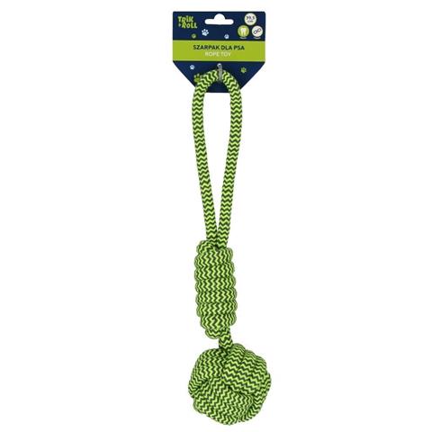 ZABAWKA DLA PSA SZARPAK 39,5CM ZIELONY, TRIK&ROLL