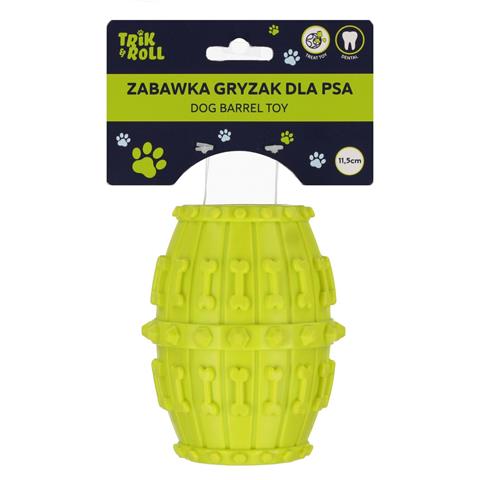 ZABAWKA DLA PSA GRYZAK SMACZEK ZIELONY 11,5CM TRIKPB48  TRIK&ROLL