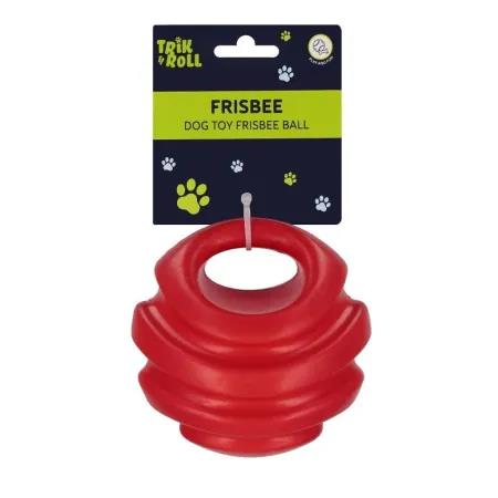 ZABAWKA DLA PSA FRISBEE PIŁKA CZERWONA 12CM TRIKB/C12 TRIK&ROLL