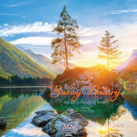 AVANTI KALENDARZ 2026 BARWY NATURY KD-9